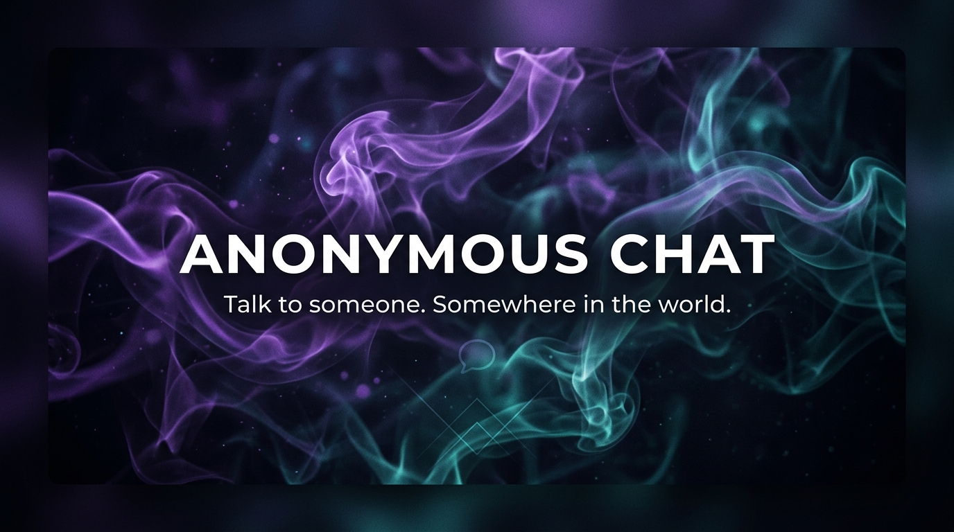 I built an anonymous chat app — looking for people to try it